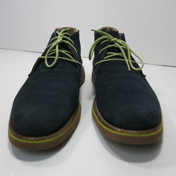 G. H. Bass & Co. Blue Suede Leather Chukka Boots Men\'s Footwear Shoes Sz 9 M main image 5